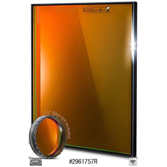 Filtre photométrique 100x100 mm² BESSEL UBVRI-R Baader Planetarium