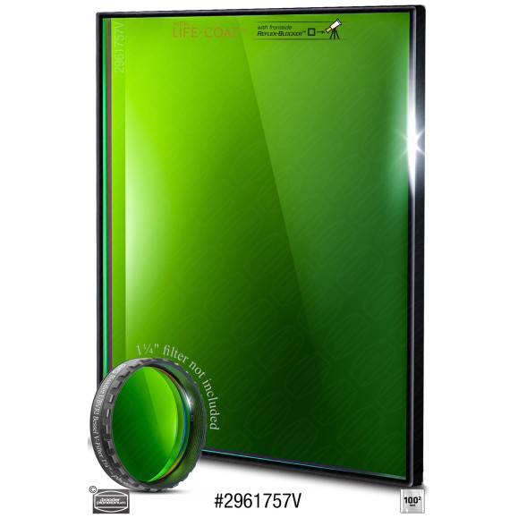 Filtre photométrique 100x100 mm² BESSEL UBVRI-V Baader Planetarium