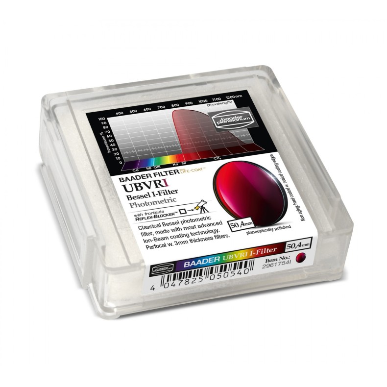 Filtre photométrique Ø 50,4 mm BESSEL... Filtre photométrique Ø 50,4 mm BESSEL...