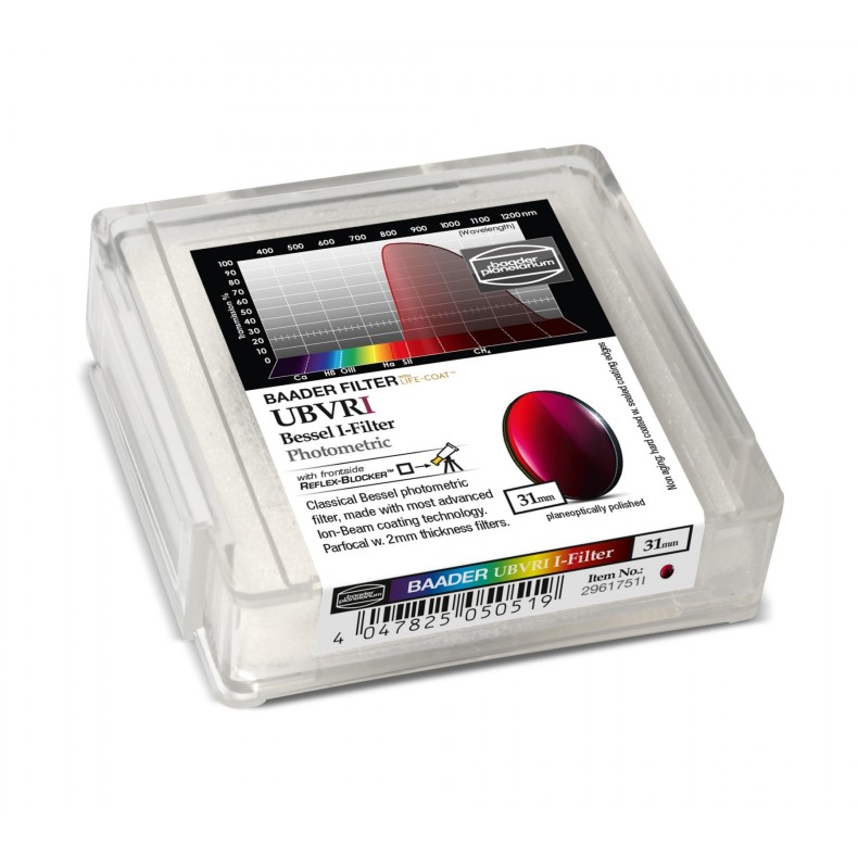 Filtre photométrique Ø 31 mm BESSEL... Filtre photométrique Ø 31 mm BESSEL...