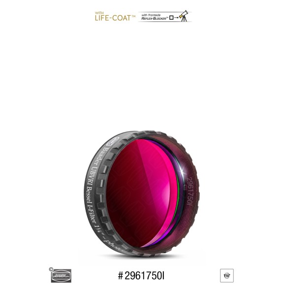 Filtre photométrique Ø 1¼" BESSEL UBVRI-I Baader Planetarium