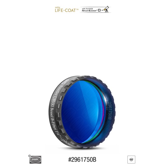 Filtre photométrique Ø 1¼" BESSEL UBVRI-B Baader Planetarium