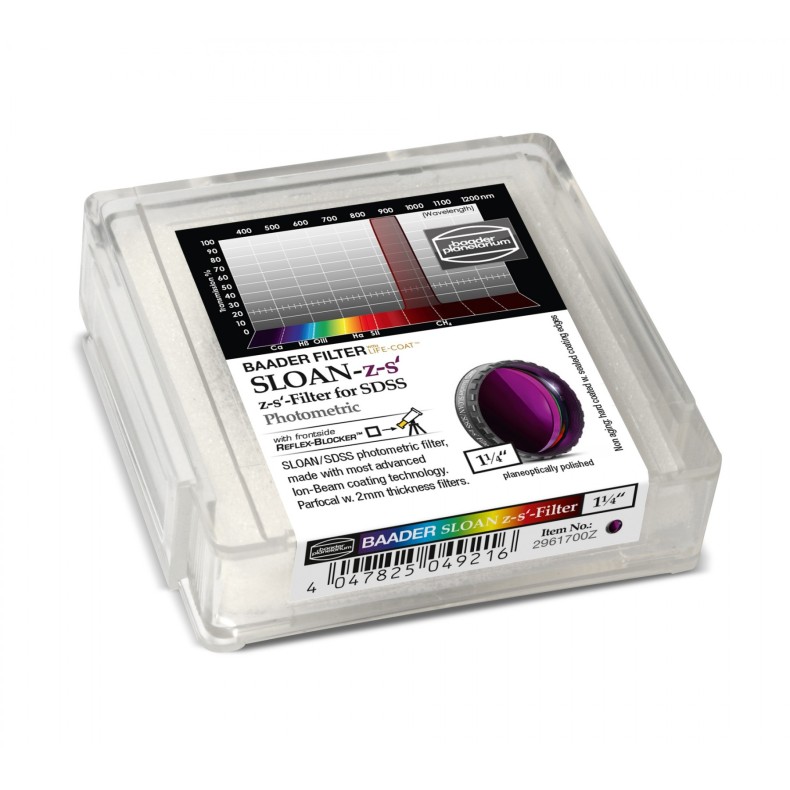 Filtre photométrique Ø 1¼" SLOAN-z-s...