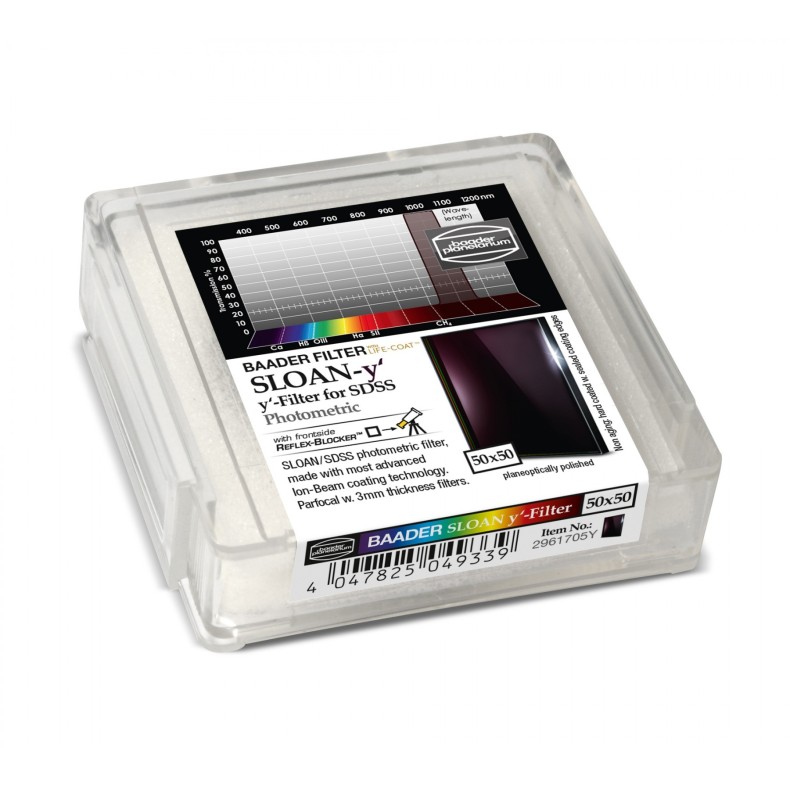 Filtre photométrique 50x50 mm²... Filtre photométrique 50x50 mm²...