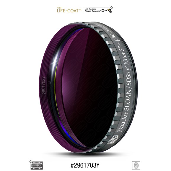 Filtre photométrique Ø 2" SLOAN-y Baader Planetarium