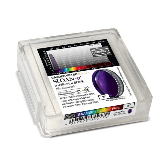 Filtre photométrique Ø 2" SLOAN-u Baader Planetarium