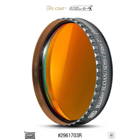 Filtre photométrique Ø 2" SLOAN-r Baader Planetarium