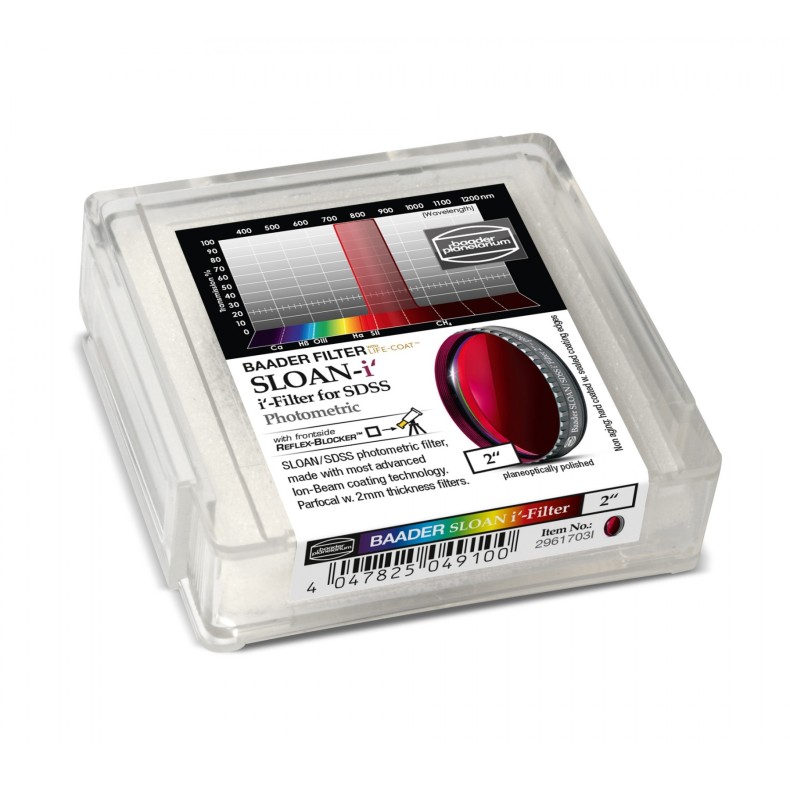 Filtre photométrique Ø 2" SLOAN-i... Filtre photométrique Ø 2" SLOAN-i...