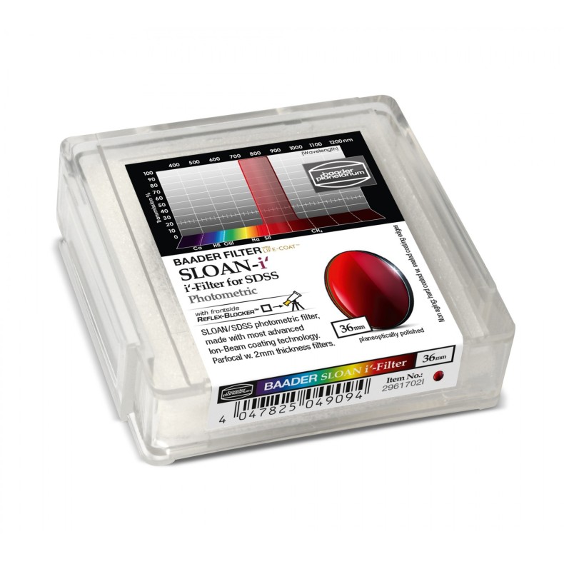 Filtre photométrique Ø 36 mm SLOAN-i... Filtre photométrique Ø 36 mm SLOAN-i...