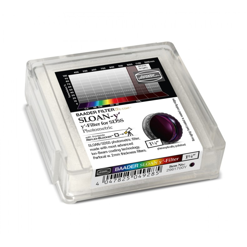 Filtre photométrique Ø 1¼" SLOAN-y... Filtre photométrique Ø 1¼" SLOAN-y...