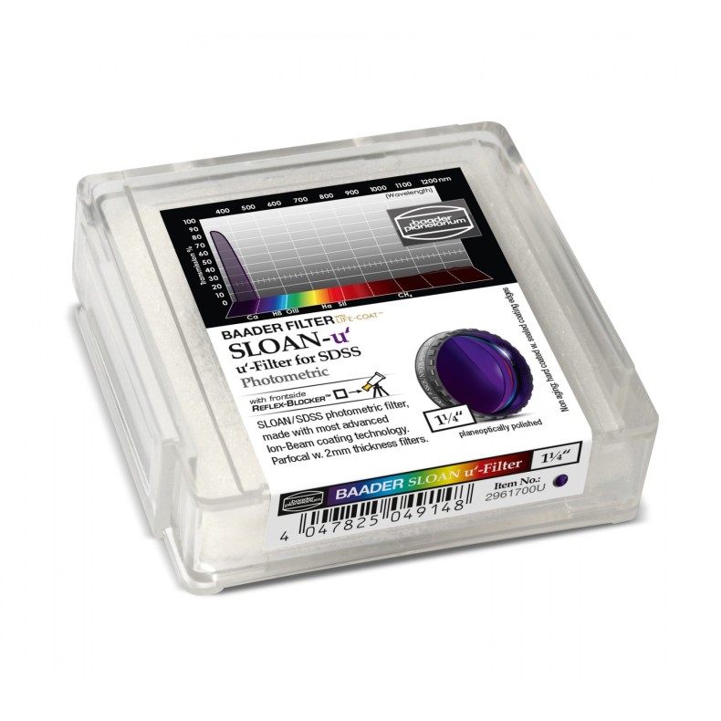 Filtre photométrique Ø 1¼" SLOAN-u... Filtre photométrique Ø 1¼" SLOAN-u...