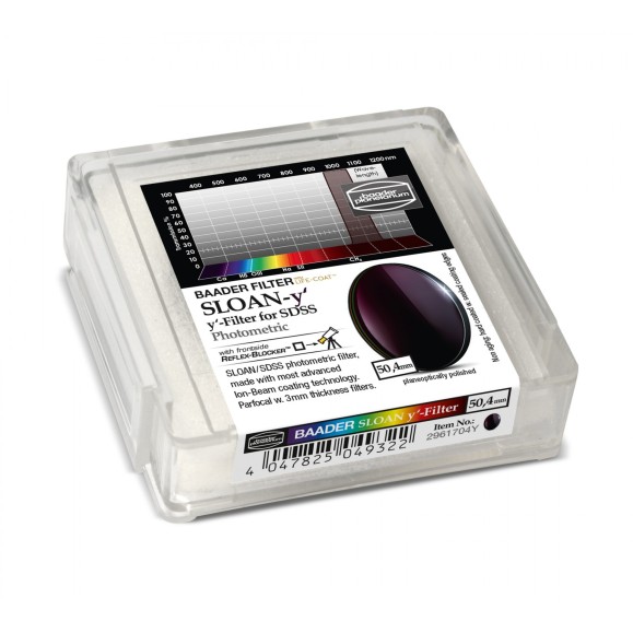 Filtre photométrique Ø 50.4 mm SLOAN-y Baader Planetarium