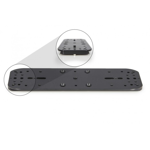 Baader double plaque et support pour anneaux de télescope guide 300 mm