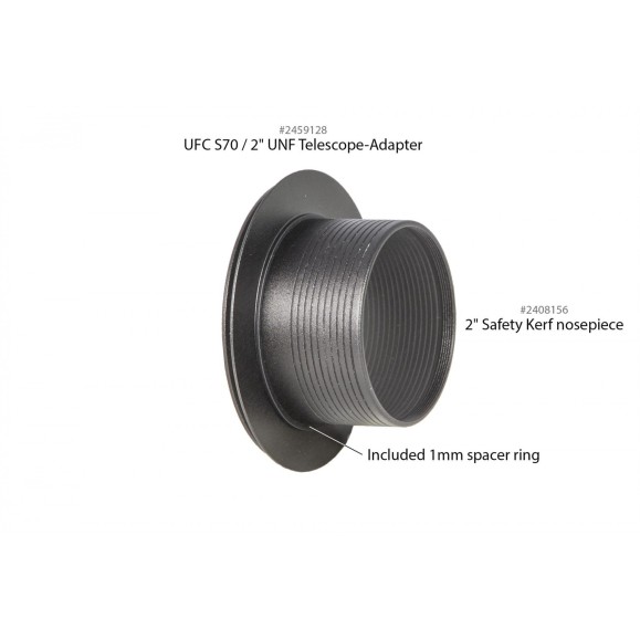 Adaptateur Ø 2" queue d'aronde S70 à la base UFC Baader Planetarium