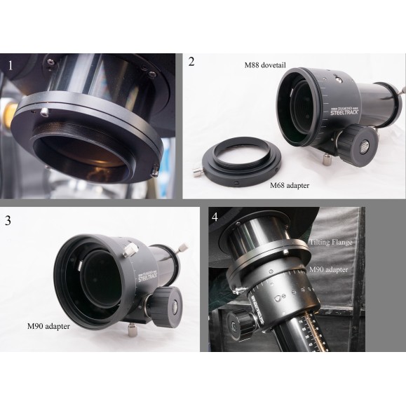 Adaptateur Steeltrack RT M90x1 Baader Planetarium