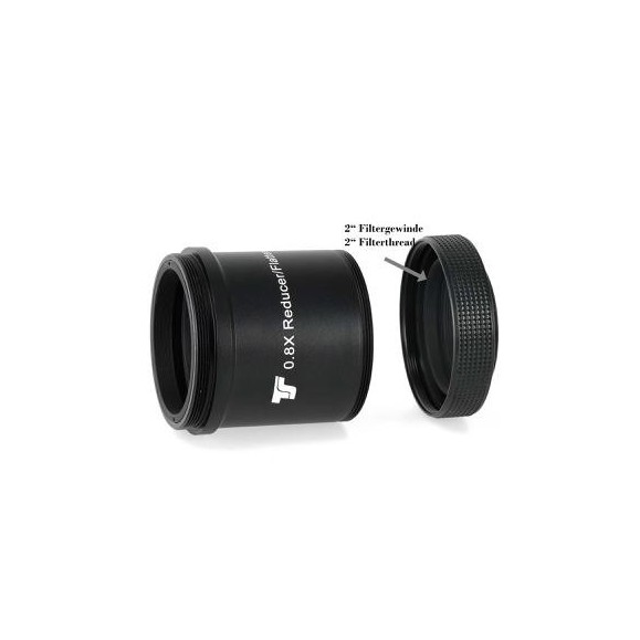 TSCorrecteur -Optique REFRACTOR 0.8x 90 mm f/6 CF Apo