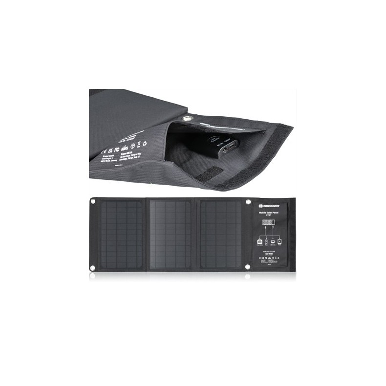 Bresser Panneau solaire portable 21W...