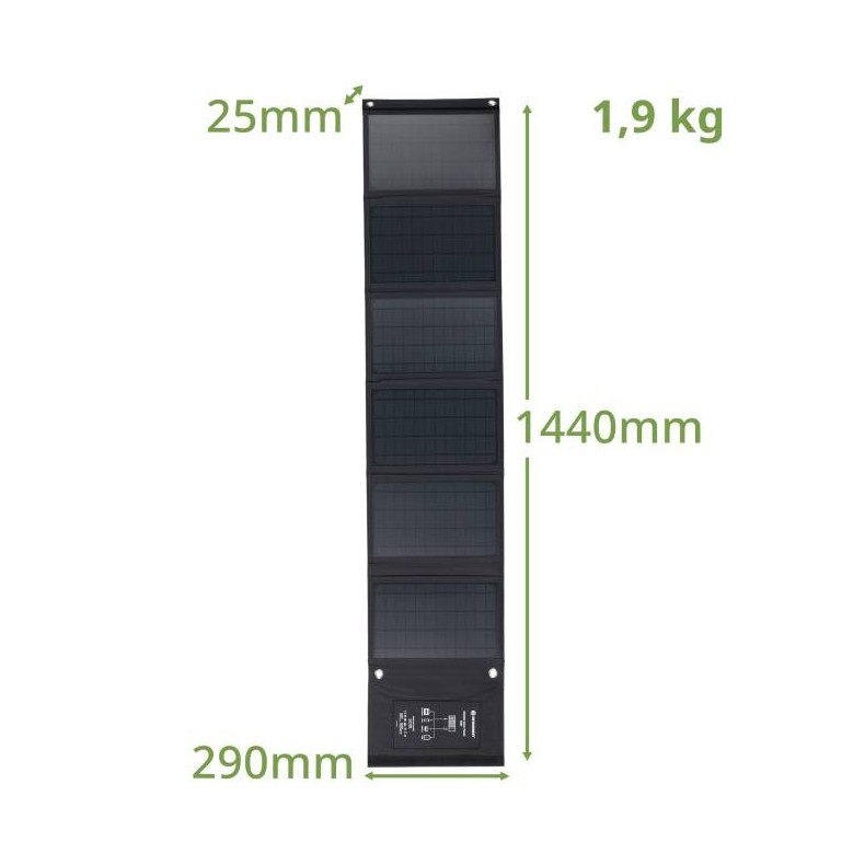 Bresser Panneau solaire portable 40W...