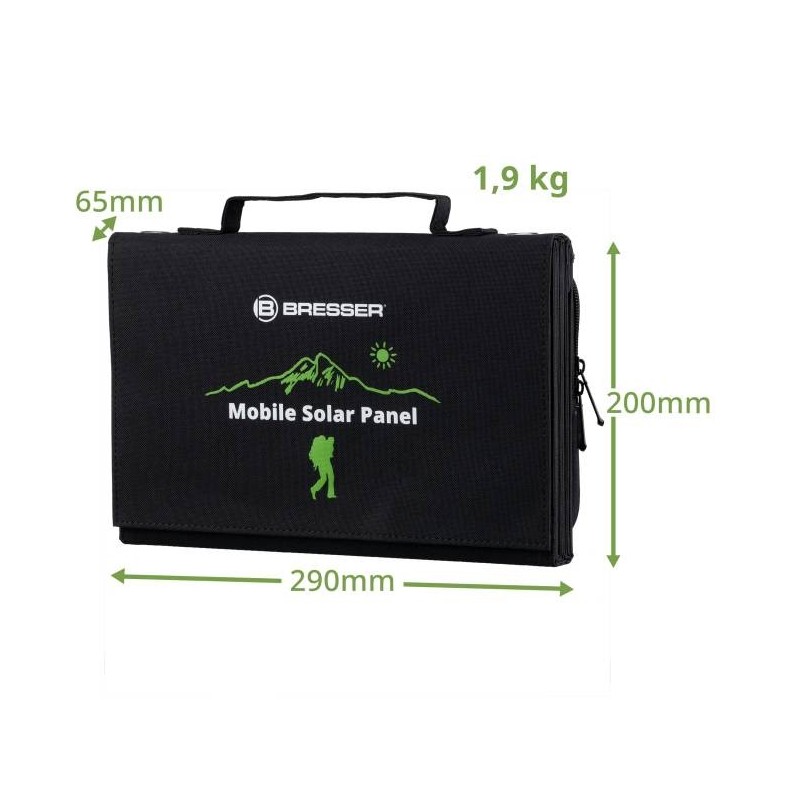 Bresser Panneau solaire portable 40W...