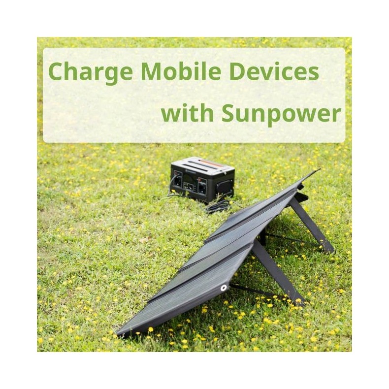 Bresser Panneau solaire portable 120W...