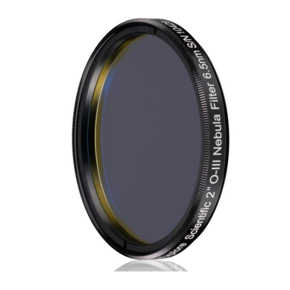 EXPLORE SCIENTIFIC Filtre à bande étroite 2" pour nébuleuse O-III 6.5nm