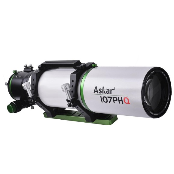 Askar Télescope astrographe quadruple Super APO 107PHQ Télescope astrographe à champ plat 107 mm F/7