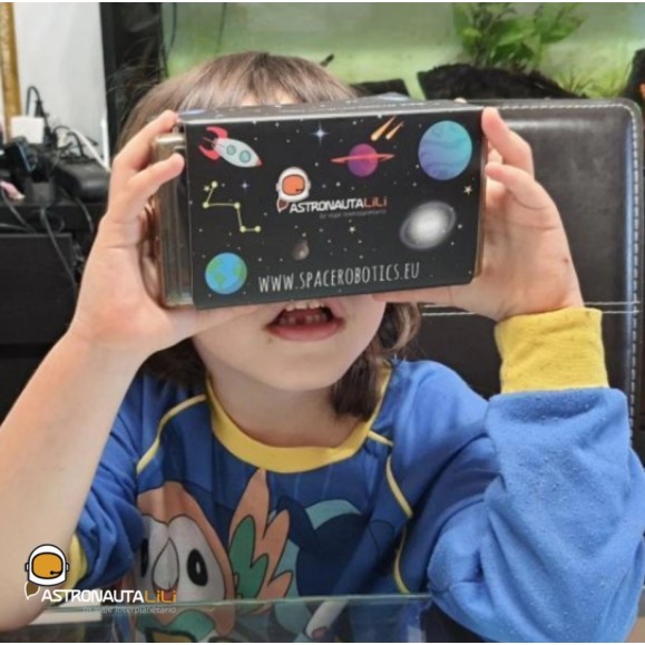 Astronauta Lili Lunettes de réalité virtuelle 360º pour explorer l'espace