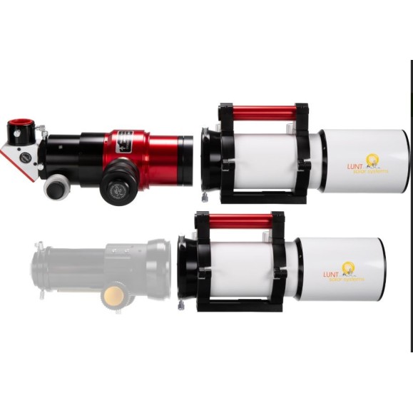 Télescope LS80MT/B1200R&P APO pour le soleil et le ciel étoilé