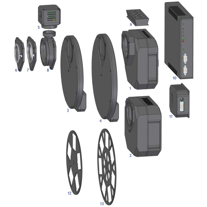 Caméra MORAVIAN C4-16000 avec... Caméra MORAVIAN C4-16000 avec...