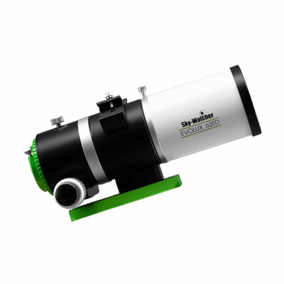 Réfracteur à tube optique SKYWATCHER EVOLUX 62ED avec étui