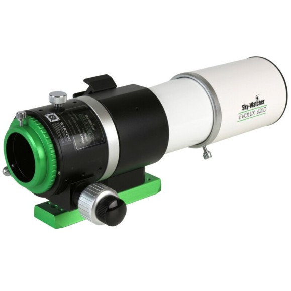 Réfracteur à tube optique SKYWATCHER EVOLUX 62ED avec étui