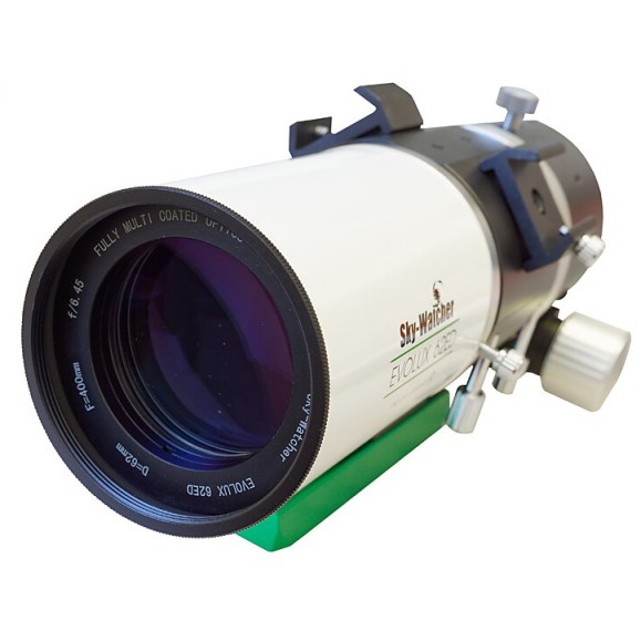 Réfracteur à tube optique SKYWATCHER EVOLUX 62ED avec étui