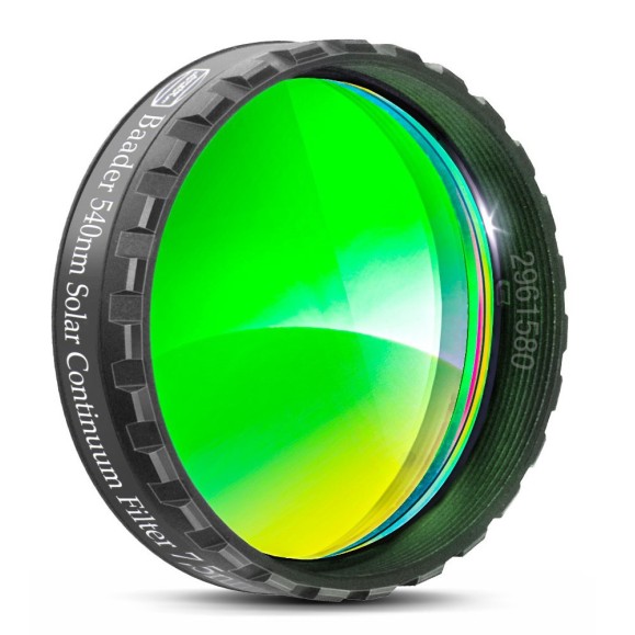 Filtre Baader Solar Continuum 7.5nm 1¼" (540nm) 2961580