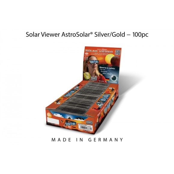 Lunettes d'éclipse solaire BAADER PLANETARIUM AstroSolar® Argent/Or 2459294