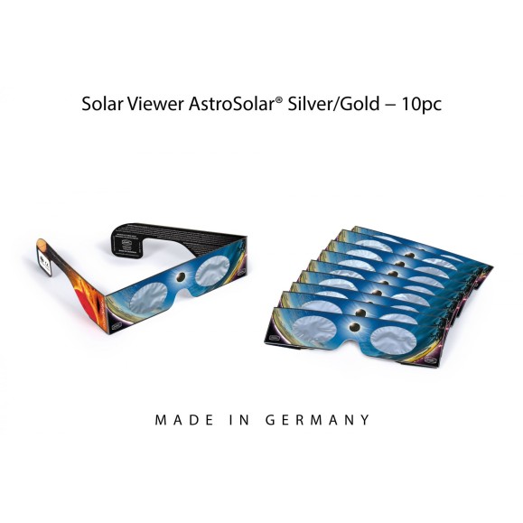 Lunettes d'éclipse solaire BAADER PLANETARIUM AstroSolar® Argent/Or 2459294