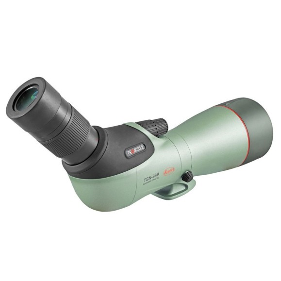 Kowa Kit lunette d'observation TSN-88A avec oculaire zoom 25-60x TE-11 WZ II et étui en néoprène