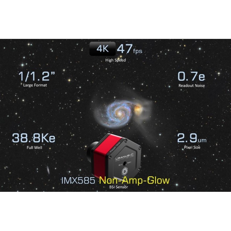 Caméra planétaire Uranus-C USB3.0... Caméra planétaire Uranus-C USB3.0...