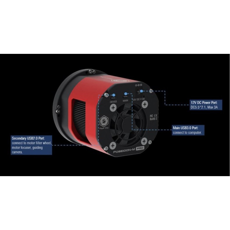 Caméra réfrigérée mono Player One... Caméra réfrigérée mono Player One...