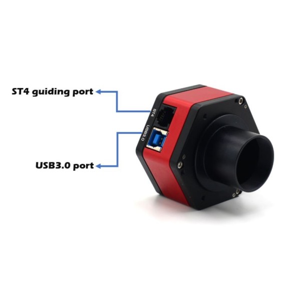 Caméra couleur Player One Saturn-C SQR USB3.0 (IMX533)