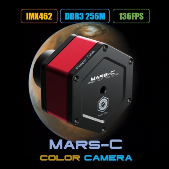 Player One Mars-C USB 3.0 Camera (IMX462) Couleur