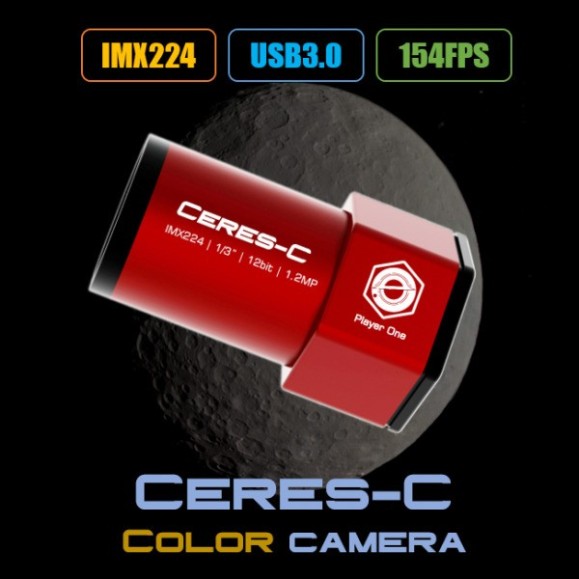 Caméra guidée Player One Ceres-C (IMX224) Couleur