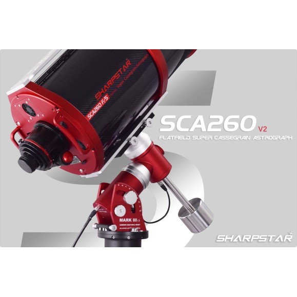 Sharpstar Cassegrain SCA260 F5 v2 Asphérique Astrographe Télescope