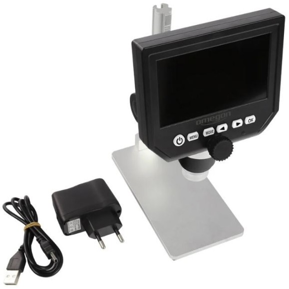 Omegon Microscopes stéréo Digistar 1x-600x, LCD 4.3''