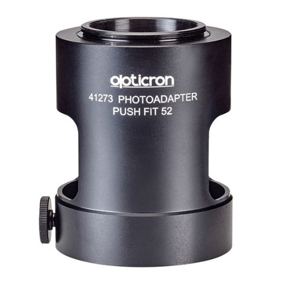 Opticron Adaptateur photo Push Fit 52 pour utilisation avec l'oculaire zoom 41270 SDL