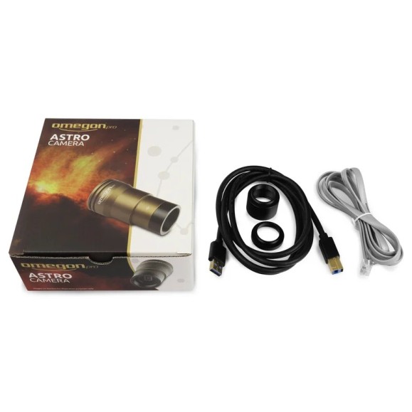 Omegon Caméra d'astronomie GUIDE 1200b M Mono