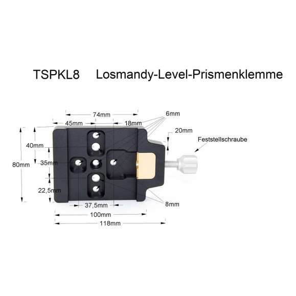TSSupport femelle -Optique Type Premium Losmandy