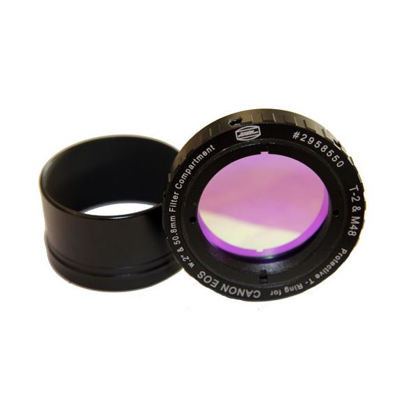 Montura T Canon EOS de gran campo con filtro UHC-S