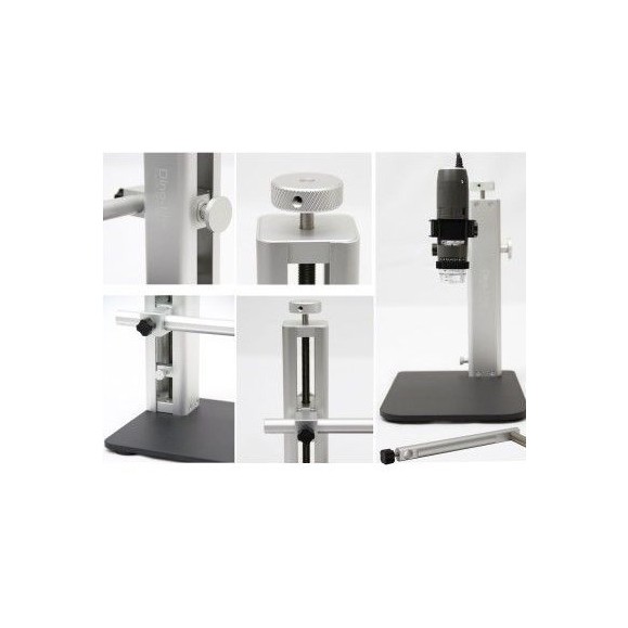 Support de table Dino Lite pour microscope numérique (bras extensible inclus)