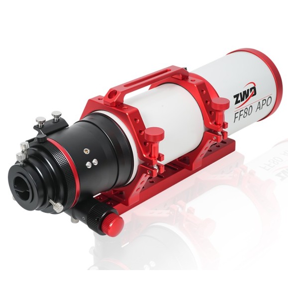 ZWO Télescope Astrograph Quadrupole FF80 APO