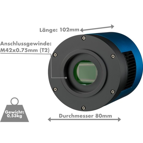 EXPLORE SCIENTIFIC Caméra pour le ciel profond 16MP